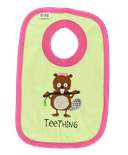 Teething Girl Beaver Infant Bib