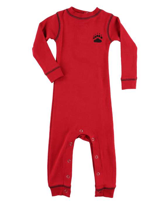 bear bum onesie baby