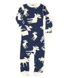 Classic Moose Infant Blue Onesie Flapjack