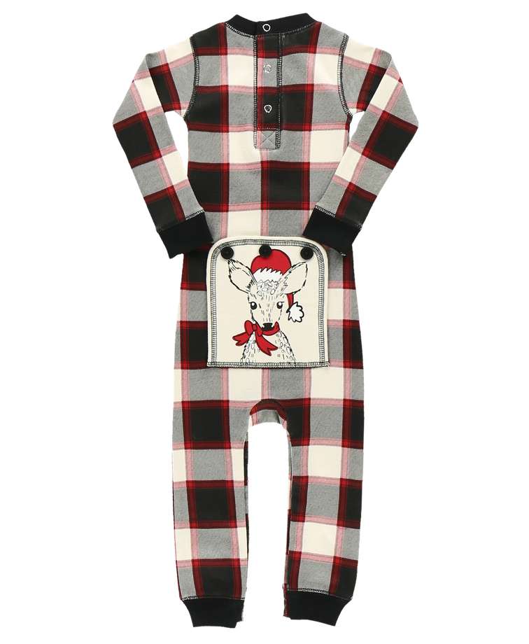 Deer Christmas Infant Onesie Flapjack