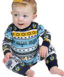 Happy Hanukkah Infant Onesie Menorah Flapjack