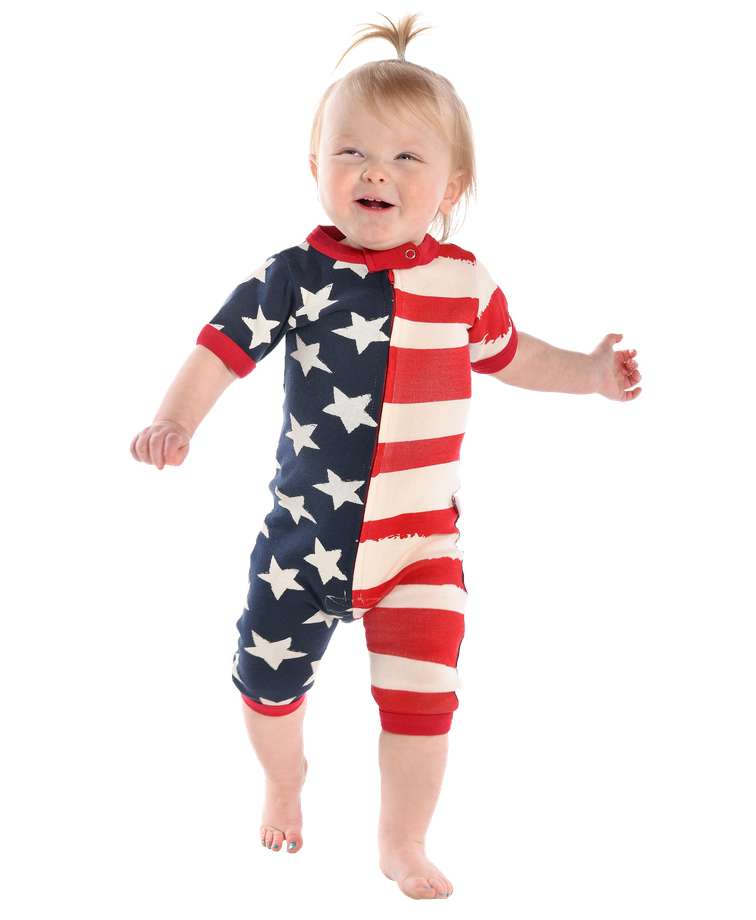 Stars & Stripes Infant Romper