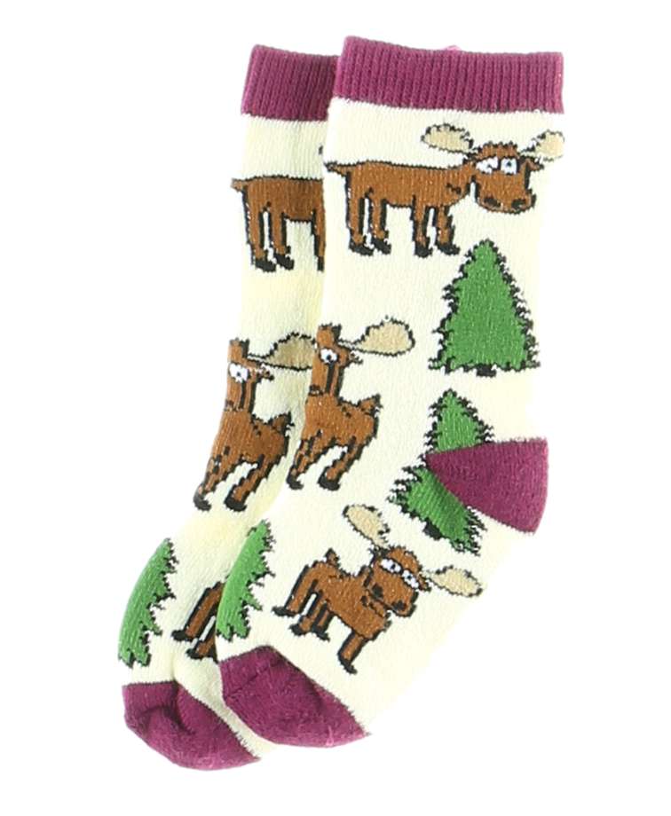 Moose Hug Infant Sock