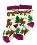 Moose Hug Infant Sock