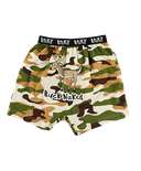 Buck Naked Camo Deer Kid Funny Boxer