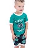 Turtley Awesome Kid's Turtle PJ Short Set