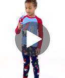 No Place Like Gnome Kid's Long Sleeve PJ's