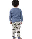 All Aboard Blue Kid's Long Sleeve PJ's