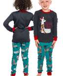 Fa La La Llama Kid's Long Sleeve PJ's