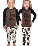 If The Boot Fits Kid's Long Sleeve Boy PJ's