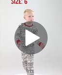 Nordic Bear Kid's Long Sleeve PJ's