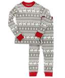 Nordic Bear Kid's Long Sleeve PJ's