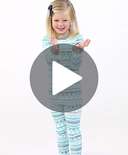 Nordic Snowman Kid's Long Sleeve PJ's