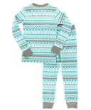 Nordic Snowman Kid's Long Sleeve PJ's