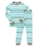 Nordic Snowman Kid's Long Sleeve PJ's