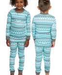 Nordic Snowman Kid's Long Sleeve PJ's