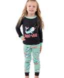 SnoreWhal Kid's Long Sleeve Narwhal PJ's