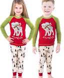 Moosletoe Kid's Long Sleeve PJ's
