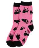 Bear Hug Pink Kid Sock (C)