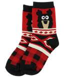 Cabin Bear Kid Sock