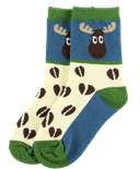Moose Tracks Kid Sock