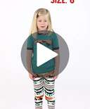 Chase Your Dreams Kid's Short Sleeve Horse PJ's