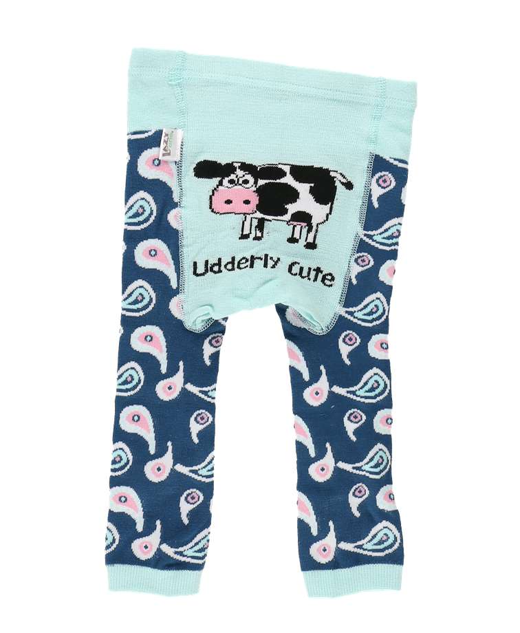 Udderly Cute Toddler Cow Leggings