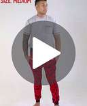 Moose Pattern Men's Long Johns