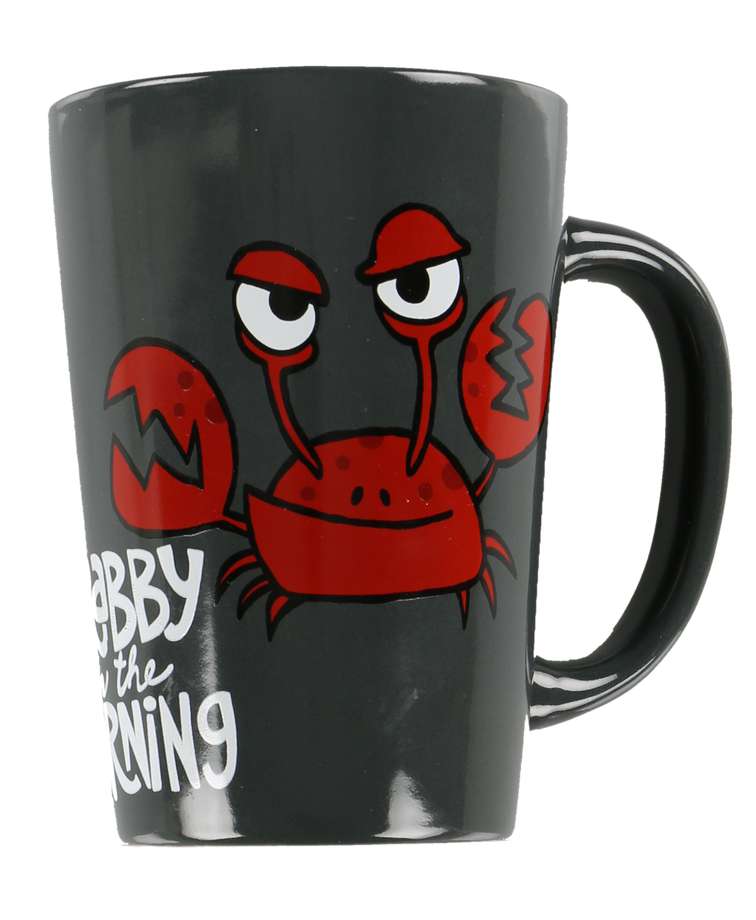Crabby in the Morning Crab Mug