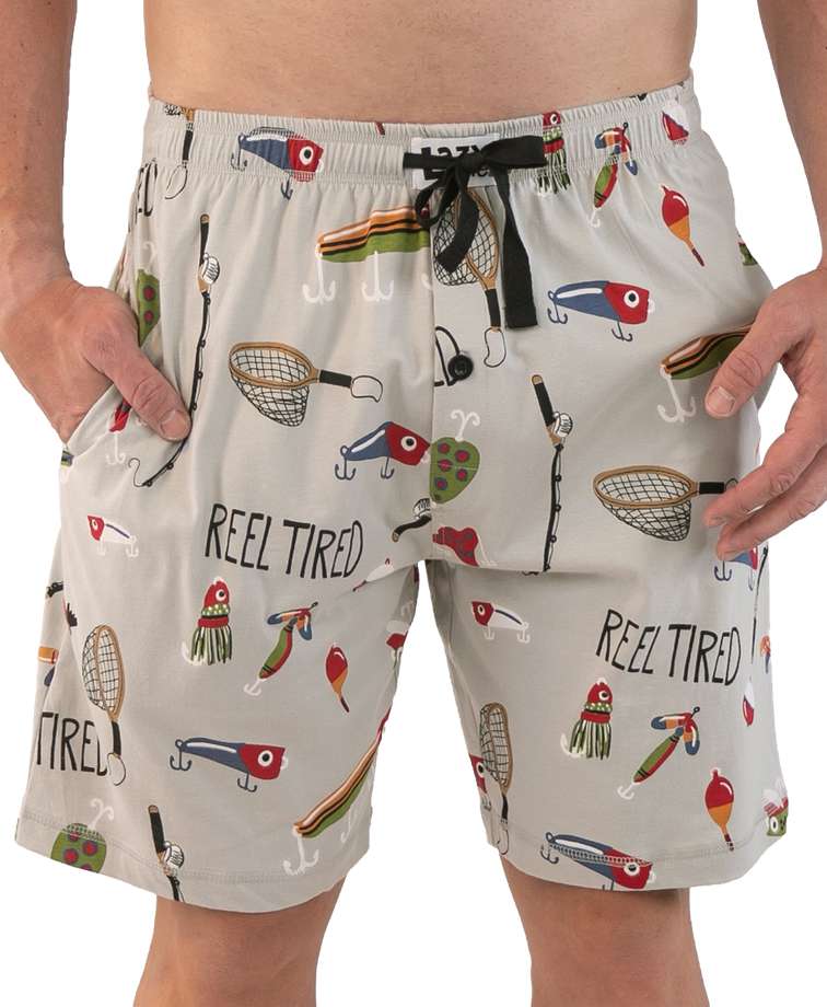 Reel Tired Men's Pajama Shorts