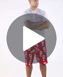Lobster Men's Pajama Shorts