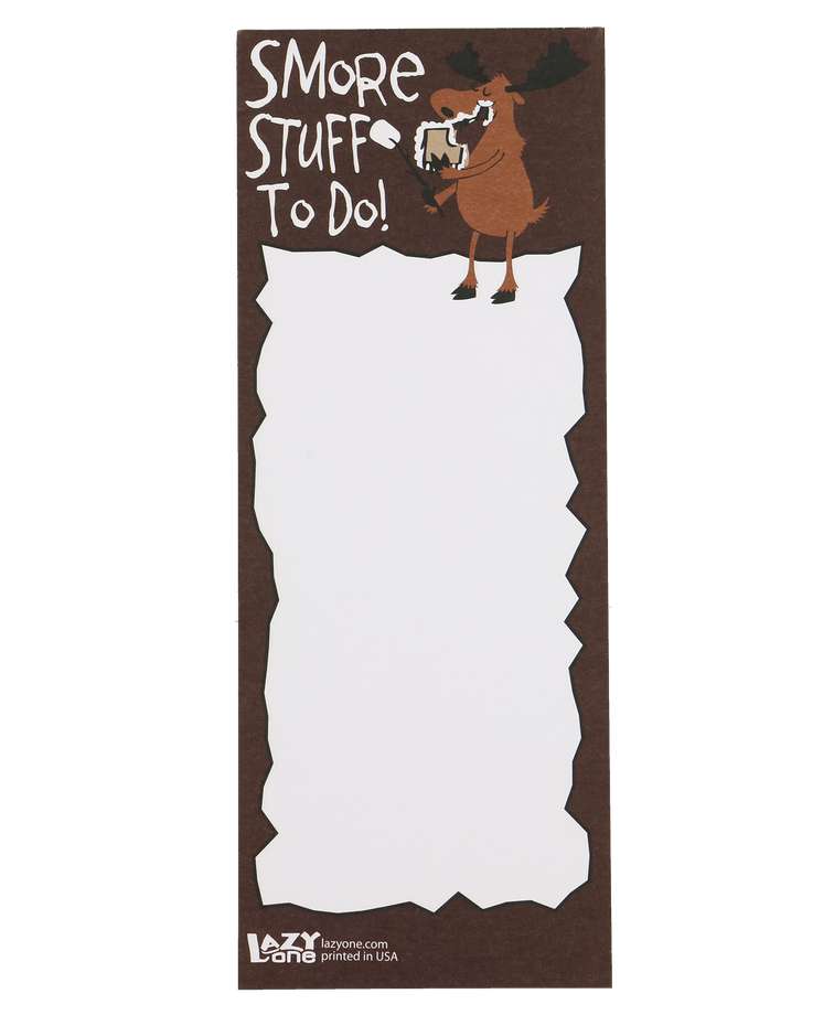 S'more Stuff to Do Notepad