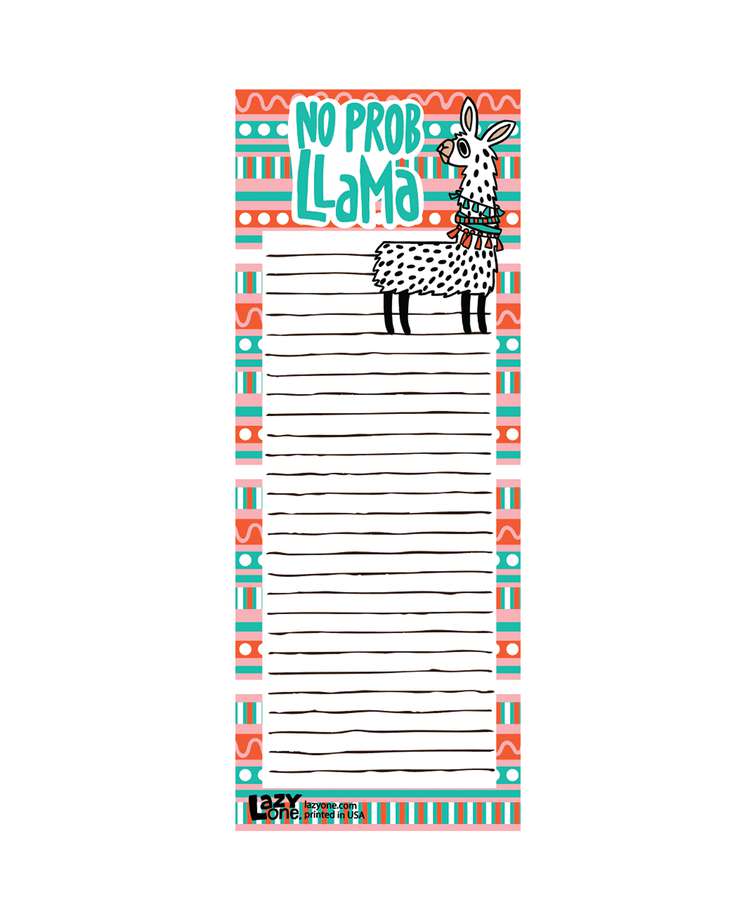 No Probllama Notepad