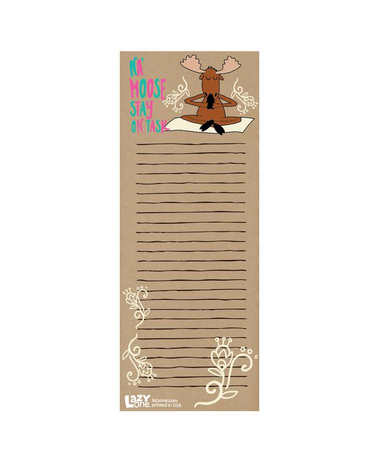 Namoosestay On Task Notepad