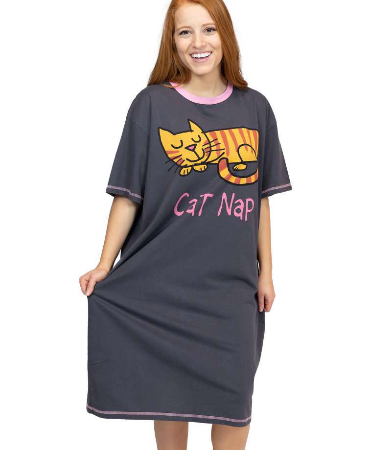 Cat Nap Women's Nightshirt