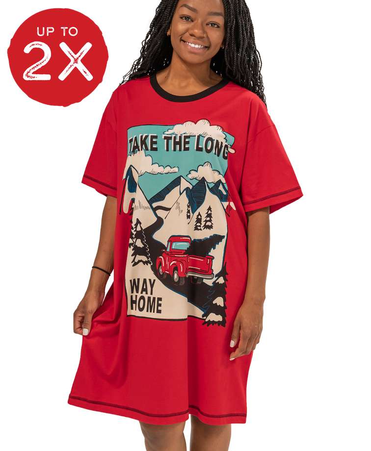 Take The Long Way Nightshirt