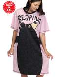 Bear Hug Pink Women's Nightshirt