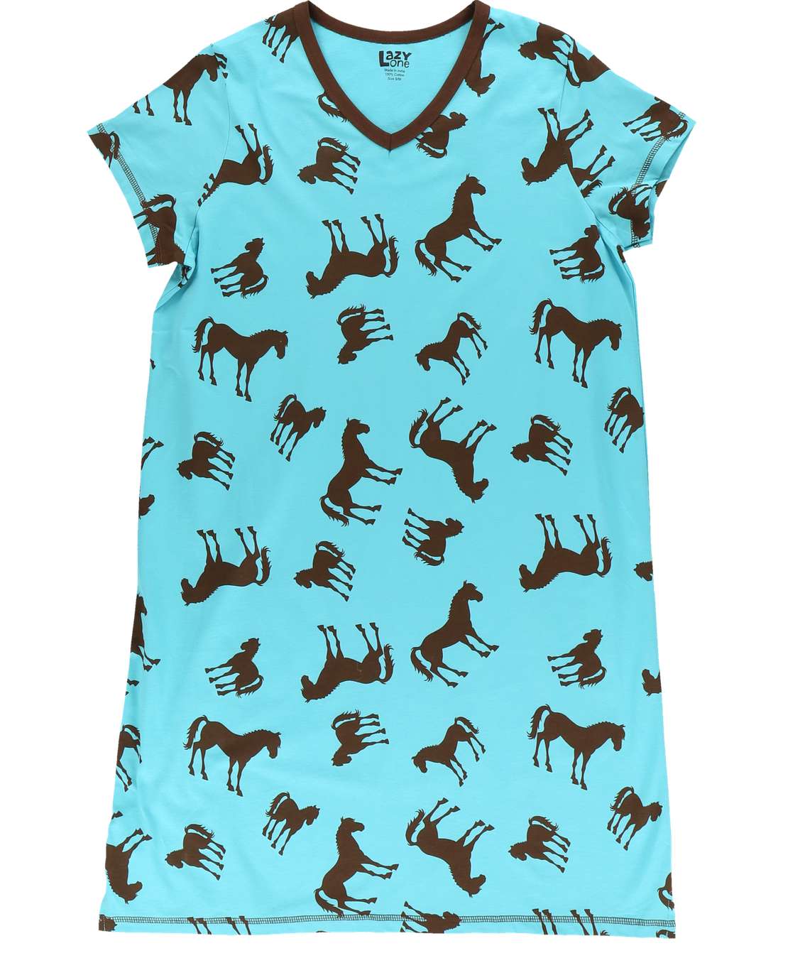 Horse Silo Women's VNeck Nightshirt