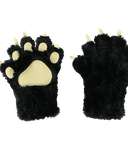 Black Bear Kid and Adult Paw Mitt