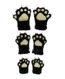 Black Bear Kid and Adult Paw Mitt