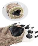 Wolf Kid and Adult Paw Mitt