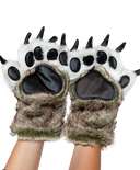Wolf Kid and Adult Paw Mitt