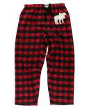 Moose Plaid Men's PJ Pant