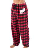 Moose Plaid Men's PJ Pant