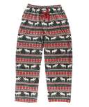 Moose Fair Isle Men's PJ Pant