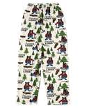 Sawing Logs Men's Bear PJ Pant