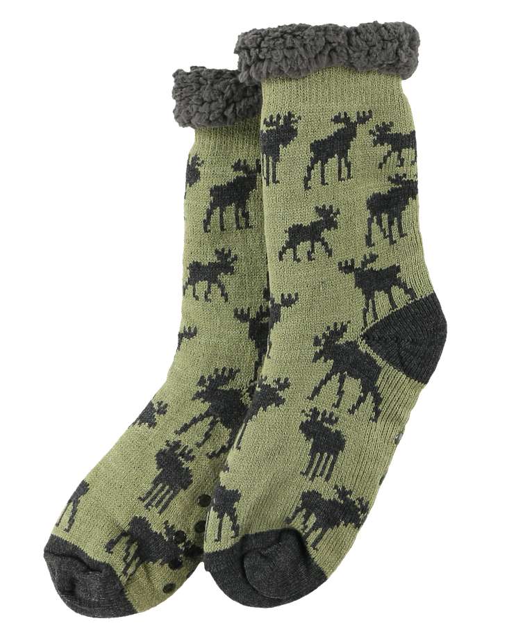 Mountain Made Moose Plush Sock