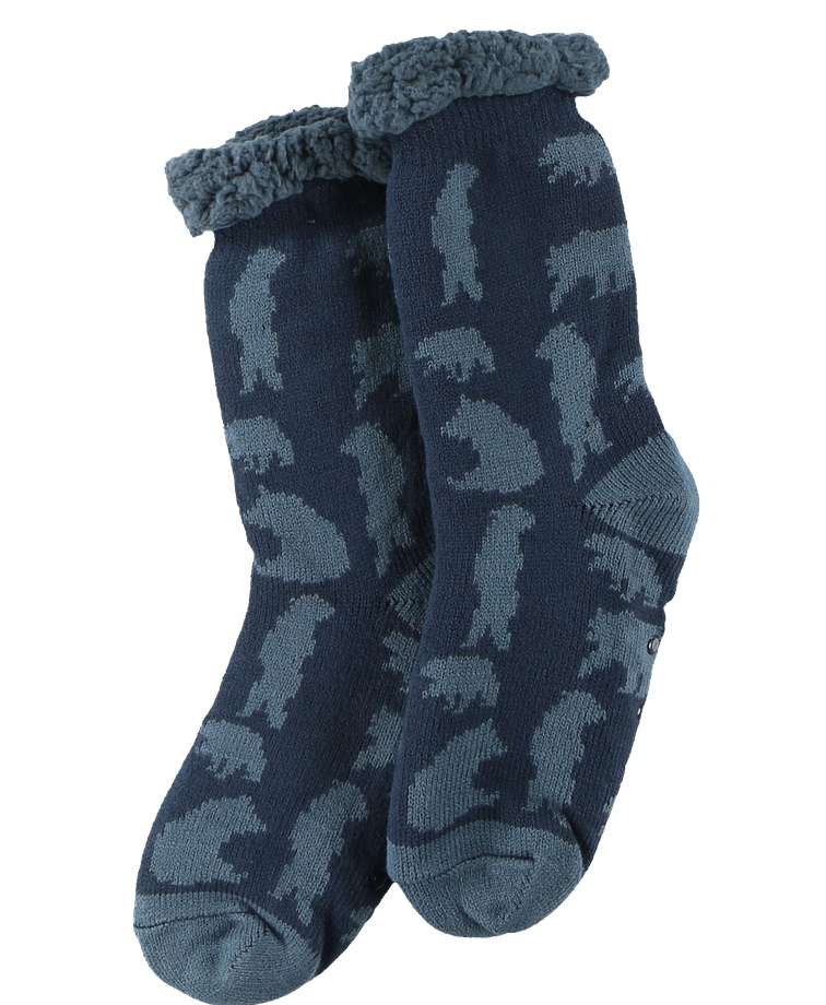 Get Lost Bear Plush Sock