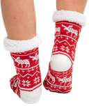 Nordic Moose Plush Sock