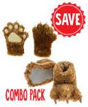 Brown Bear Paw Set